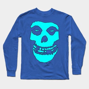 Crimson Ghost - Light Blue Solid Long Sleeve T-Shirt